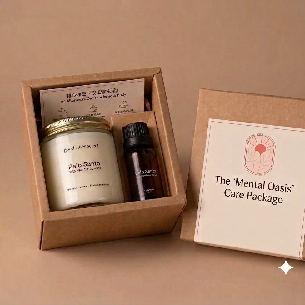 Event Gifting & Team Appreciation|Corporate Wellness Care Package - Palo Santo Relaxation Kit