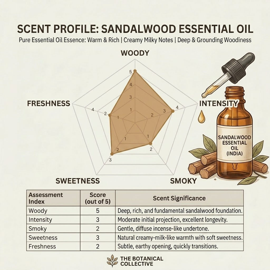 Indian Sandalwood Essential Oil | 100% Pure & Natural