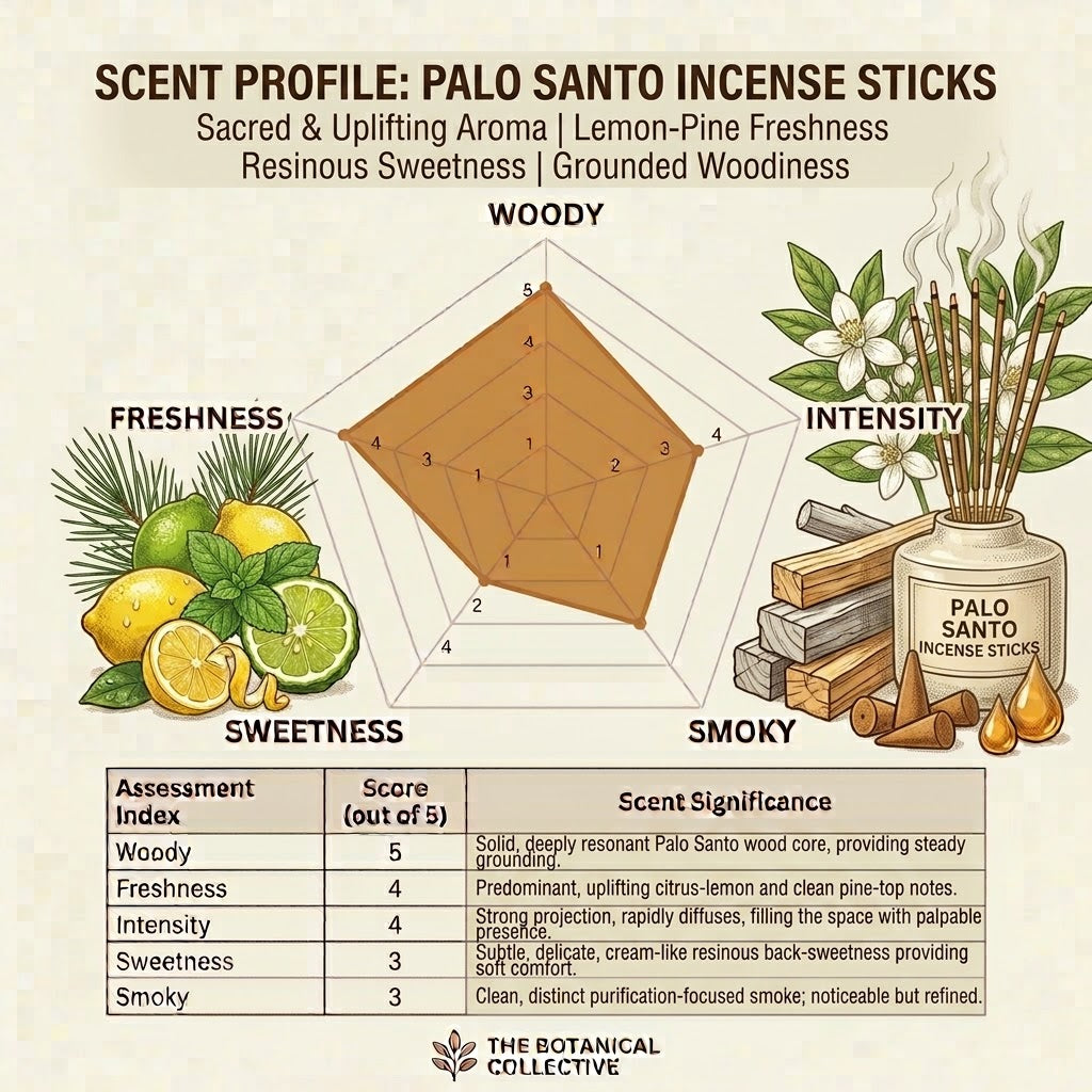 Palo Santo Incense Sticks | Hand-Rolled Peruvian Incense for Slow Ritual Cleansing