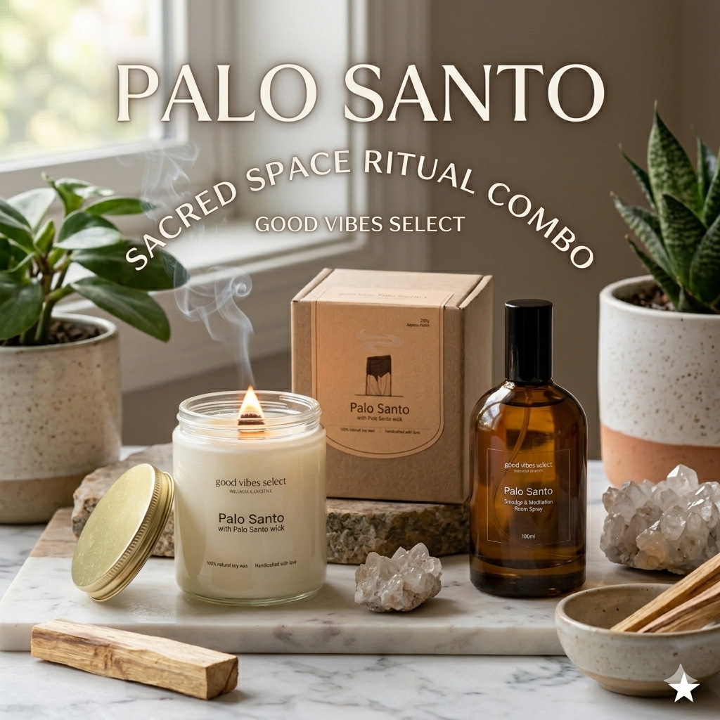 Discovery Set （Palo Santo Wick Candle x 1 + Spray x 1)