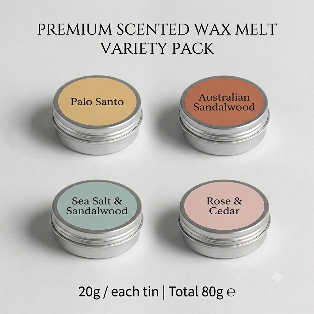 The Scented Wax Melt Discovery Set - 4 x 20g Luxury Melts⁠