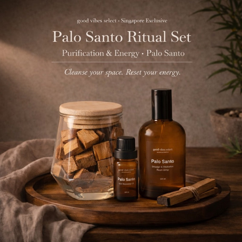 Palo Santo Starter Ritual Set | Peruvian Palo Santo Spray & Diffuser Set